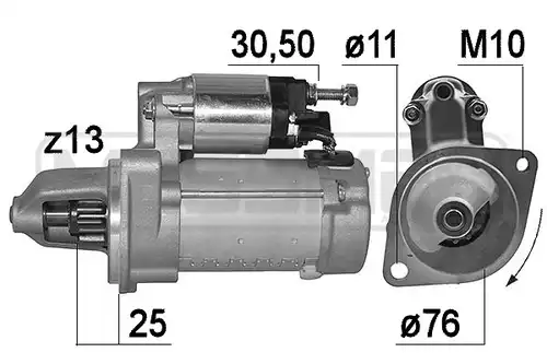 стартер WILMINK GROUP WG2013573