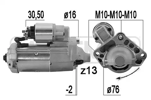 стартер WILMINK GROUP WG2013575