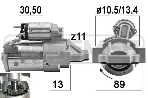 стартер WILMINK GROUP WG2013582