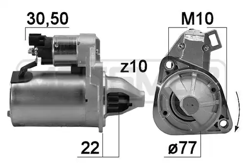 стартер WILMINK GROUP WG2013588