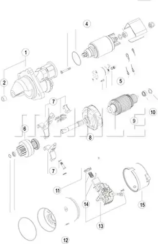 стартер WILMINK GROUP WG2044873