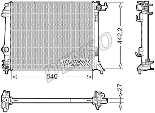 воден радиатор WILMINK GROUP WG2170180