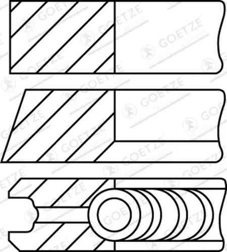 комплект сегменти WILMINK GROUP WG2171333