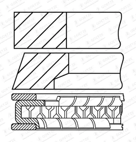 комплект сегменти WILMINK GROUP WG2171380