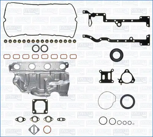 пълен комплект гарнитури, двигател WILMINK GROUP WG2172213