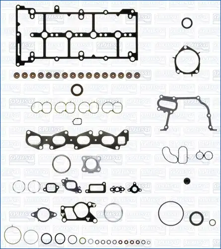 пълен комплект гарнитури, двигател WILMINK GROUP WG2172229