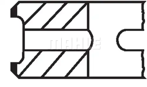 комплект сегменти WILMINK GROUP WG2201134