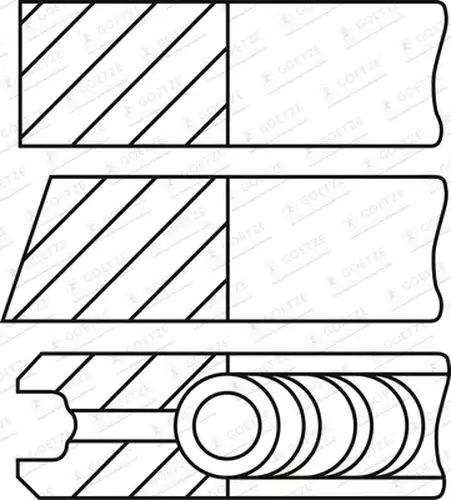 комплект сегменти WILMINK GROUP WG2202084