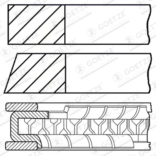 комплект сегменти WILMINK GROUP WG2202091