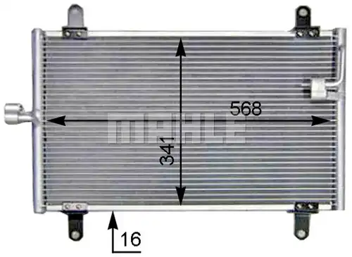 кондензатор, климатизация WILMINK GROUP WG2369015