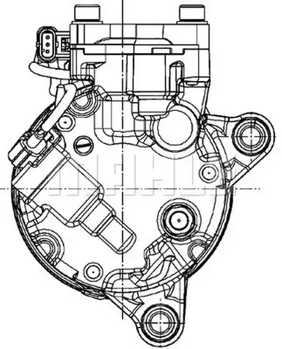 компресор за климатик WILMINK GROUP WG2370013