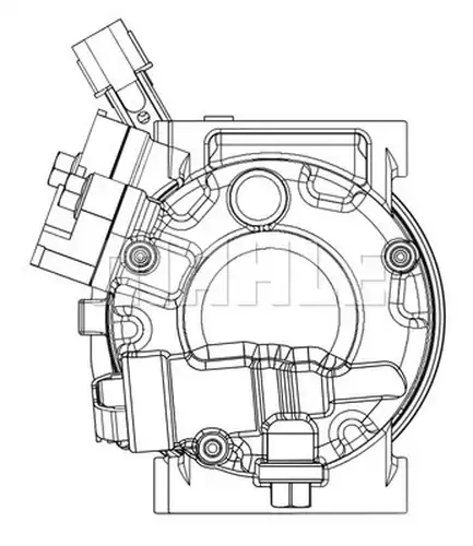 компресор за климатик WILMINK GROUP WG2370026