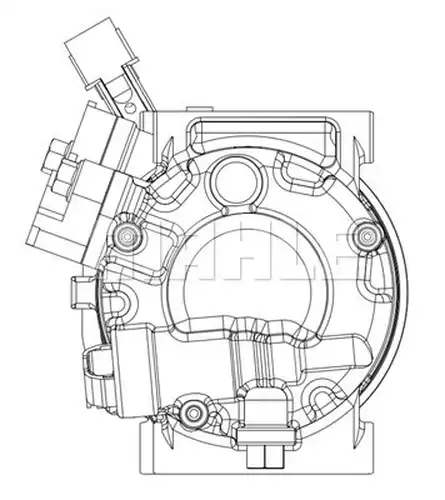 компресор за климатик WILMINK GROUP WG2370030