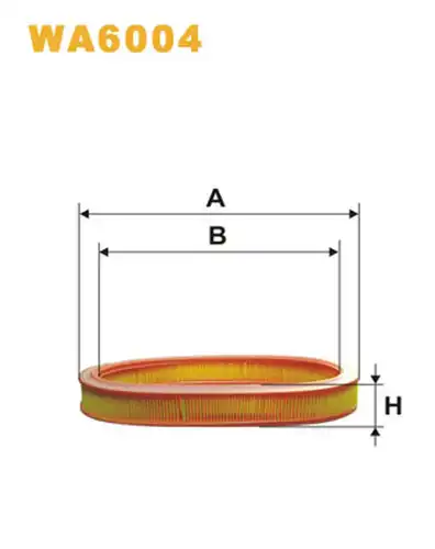 въздушен филтър WIX FILTERS WA6004