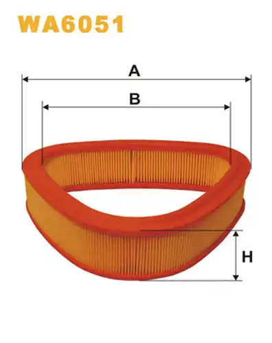 въздушен филтър WIX FILTERS WA6051