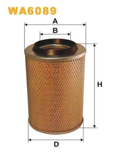 въздушен филтър WIX FILTERS WA6089