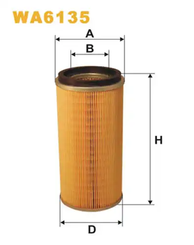 въздушен филтър WIX FILTERS WA6135