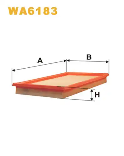 въздушен филтър WIX FILTERS WA6183