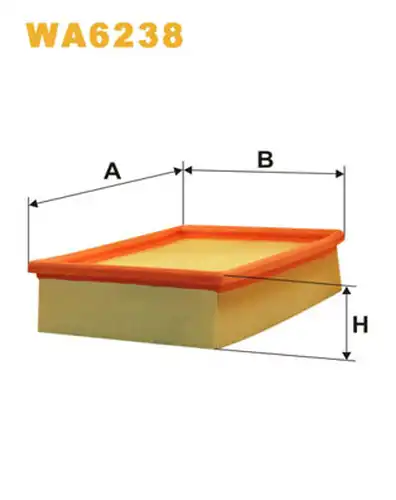въздушен филтър WIX FILTERS WA6238