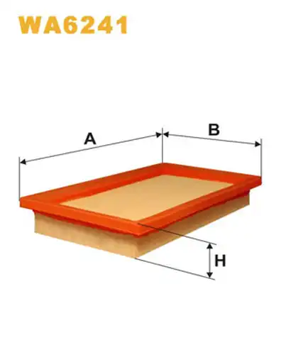 въздушен филтър WIX FILTERS WA6241