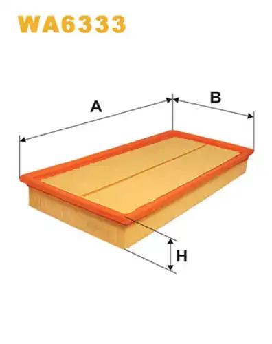 въздушен филтър WIX FILTERS WA6333