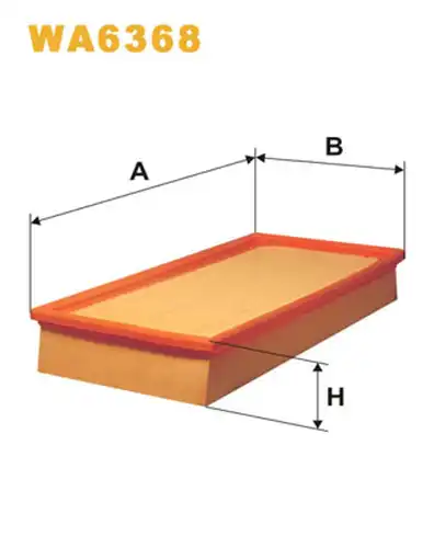 въздушен филтър WIX FILTERS WA6368