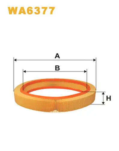 въздушен филтър WIX FILTERS WA6377