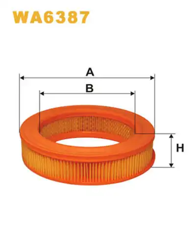 въздушен филтър WIX FILTERS WA6387