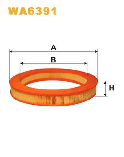 въздушен филтър WIX FILTERS WA6391