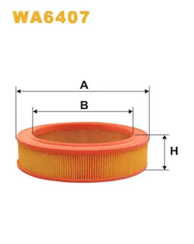 въздушен филтър WIX FILTERS WA6407