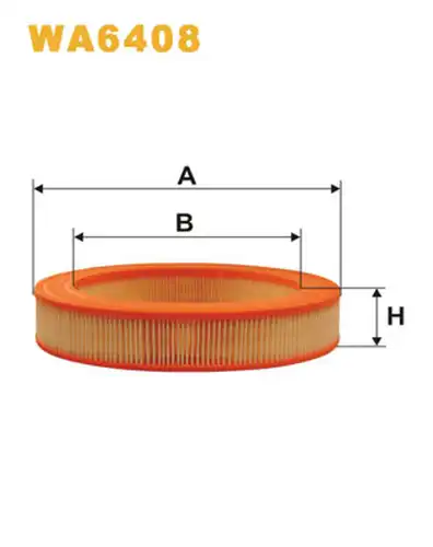 въздушен филтър WIX FILTERS WA6408