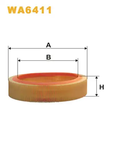 въздушен филтър WIX FILTERS WA6411