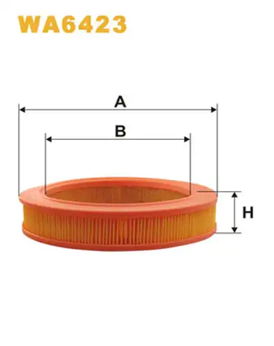 въздушен филтър WIX FILTERS WA6423