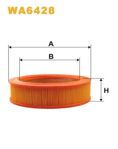 въздушен филтър WIX FILTERS WA6428