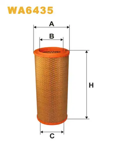 въздушен филтър WIX FILTERS WA6435