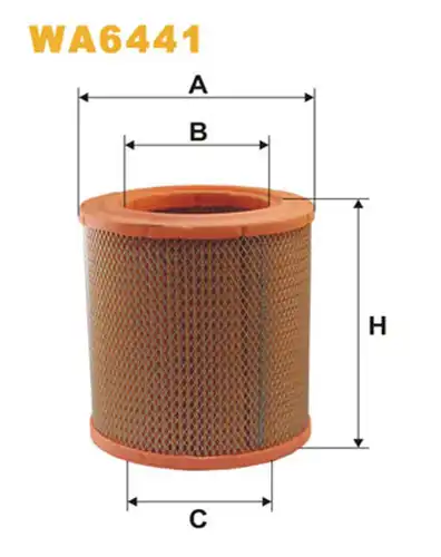 въздушен филтър WIX FILTERS WA6441