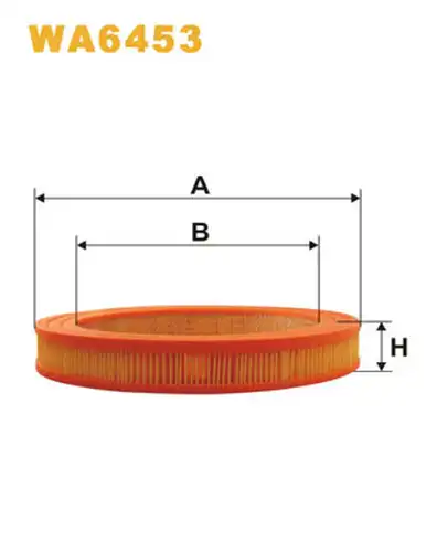 въздушен филтър WIX FILTERS WA6453