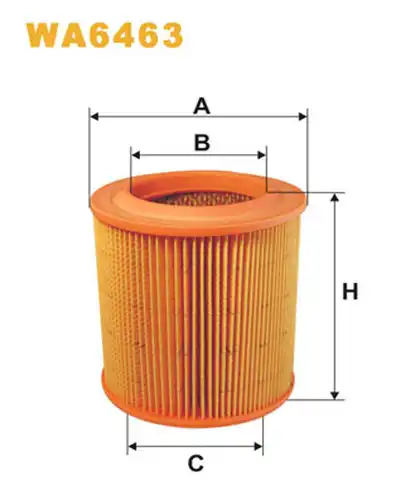 въздушен филтър WIX FILTERS WA6463