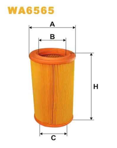 въздушен филтър WIX FILTERS WA6565