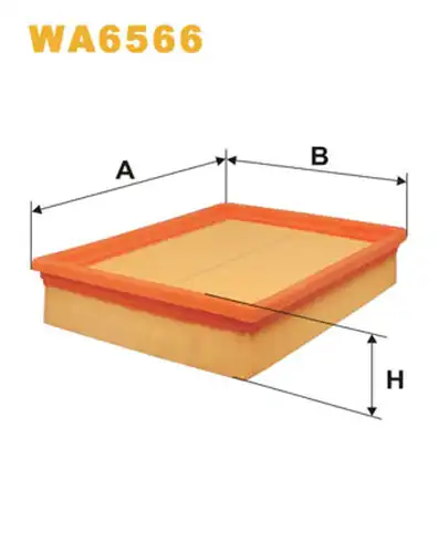 въздушен филтър WIX FILTERS WA6566