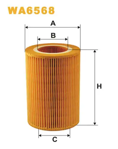 въздушен филтър WIX FILTERS WA6568