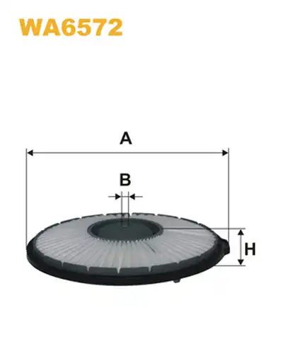 въздушен филтър WIX FILTERS WA6572