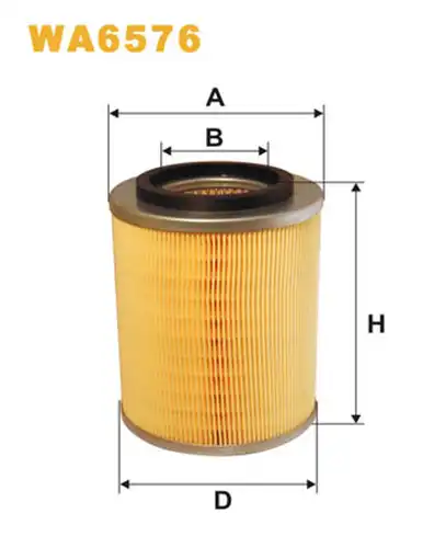 въздушен филтър WIX FILTERS WA6576