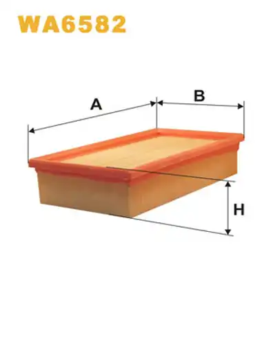 въздушен филтър WIX FILTERS WA6582
