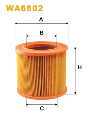 въздушен филтър WIX FILTERS WA6602