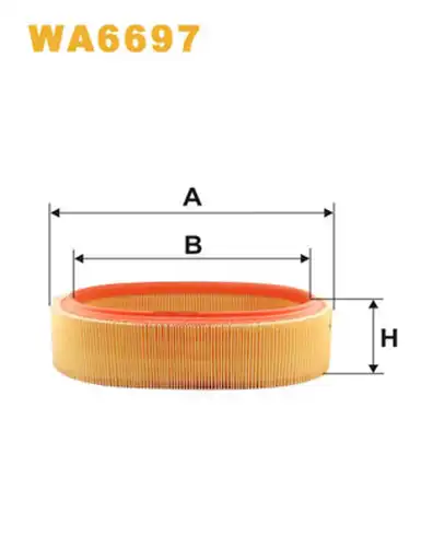 въздушен филтър WIX FILTERS WA6697