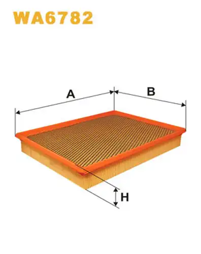 въздушен филтър WIX FILTERS WA6782