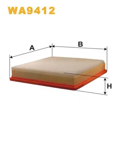въздушен филтър WIX FILTERS WA9412