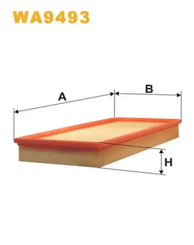 въздушен филтър WIX FILTERS WA9493