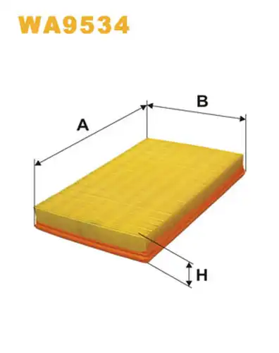 въздушен филтър WIX FILTERS WA9534